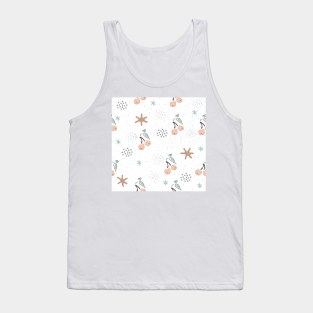 Cherry Pattern Tank Top